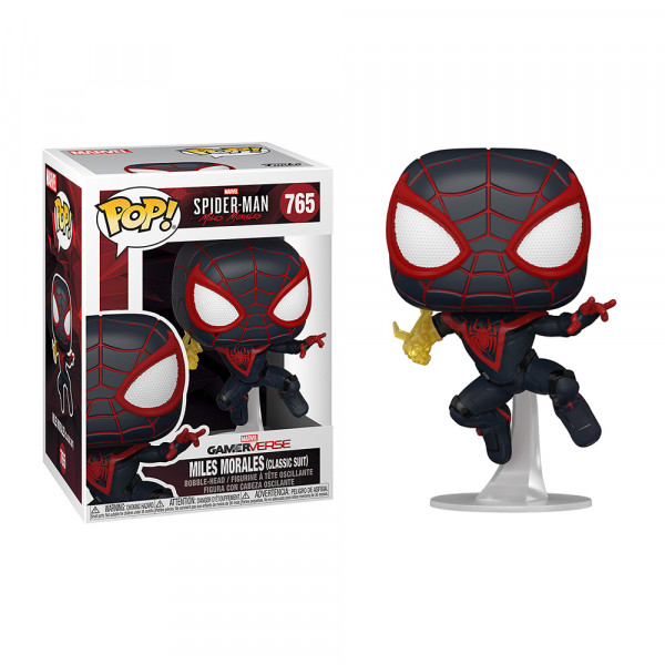 Funko POP! Marvel Spider-Man Miles Morales: Miles Morales (Classic Suit)